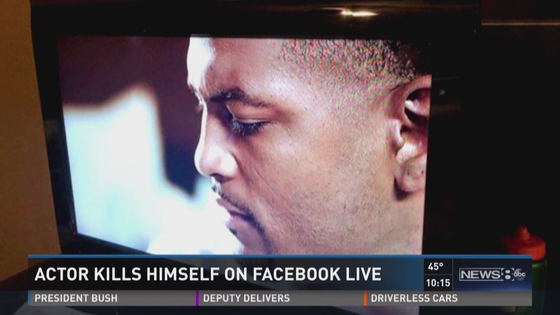 Actor kills himself on Facebook Live