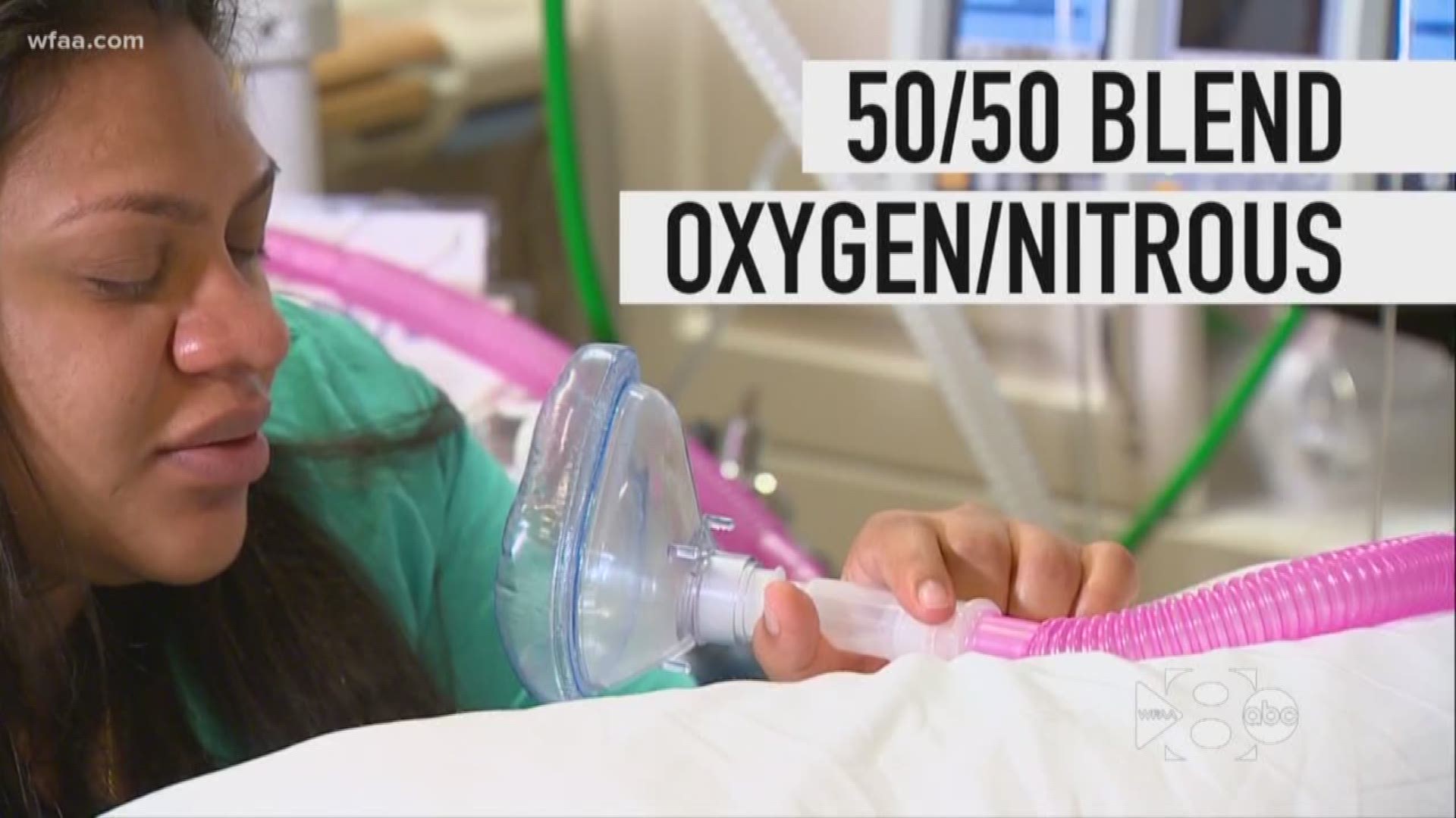 More pregnant women easing labor pains with laughing gas