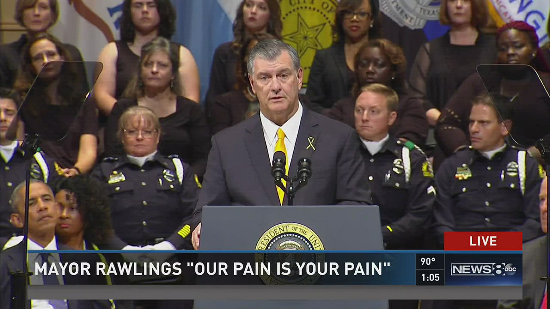 Mayor Rawlings: "I have never been more proud of my city"