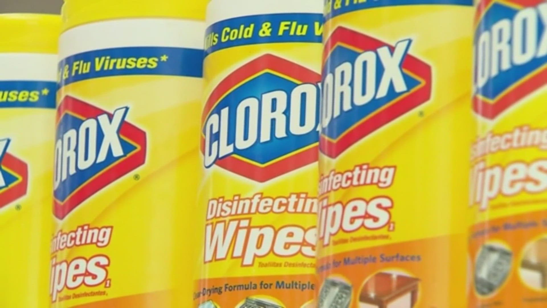You may have problems finding some Clorox products in your local store.
