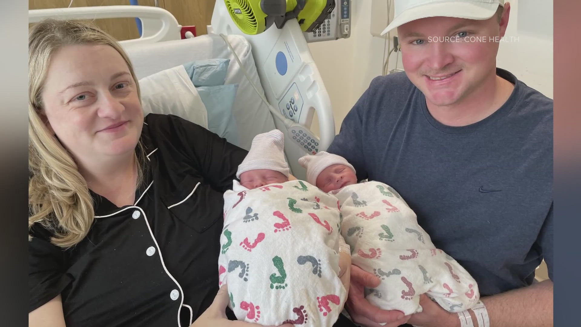 Nurse talks about the crazy day where five sets of twins were born in 12 hours.