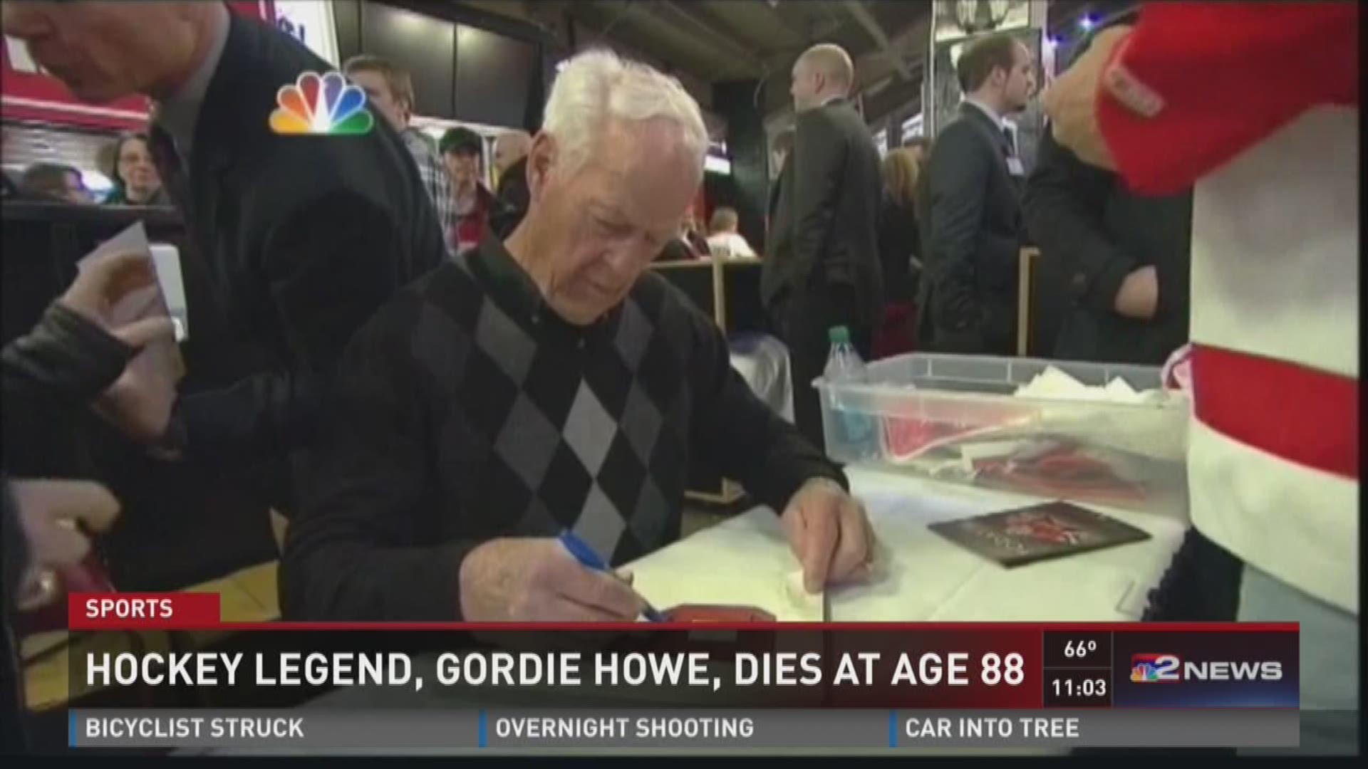 Hockey legend Gordie Howe dies