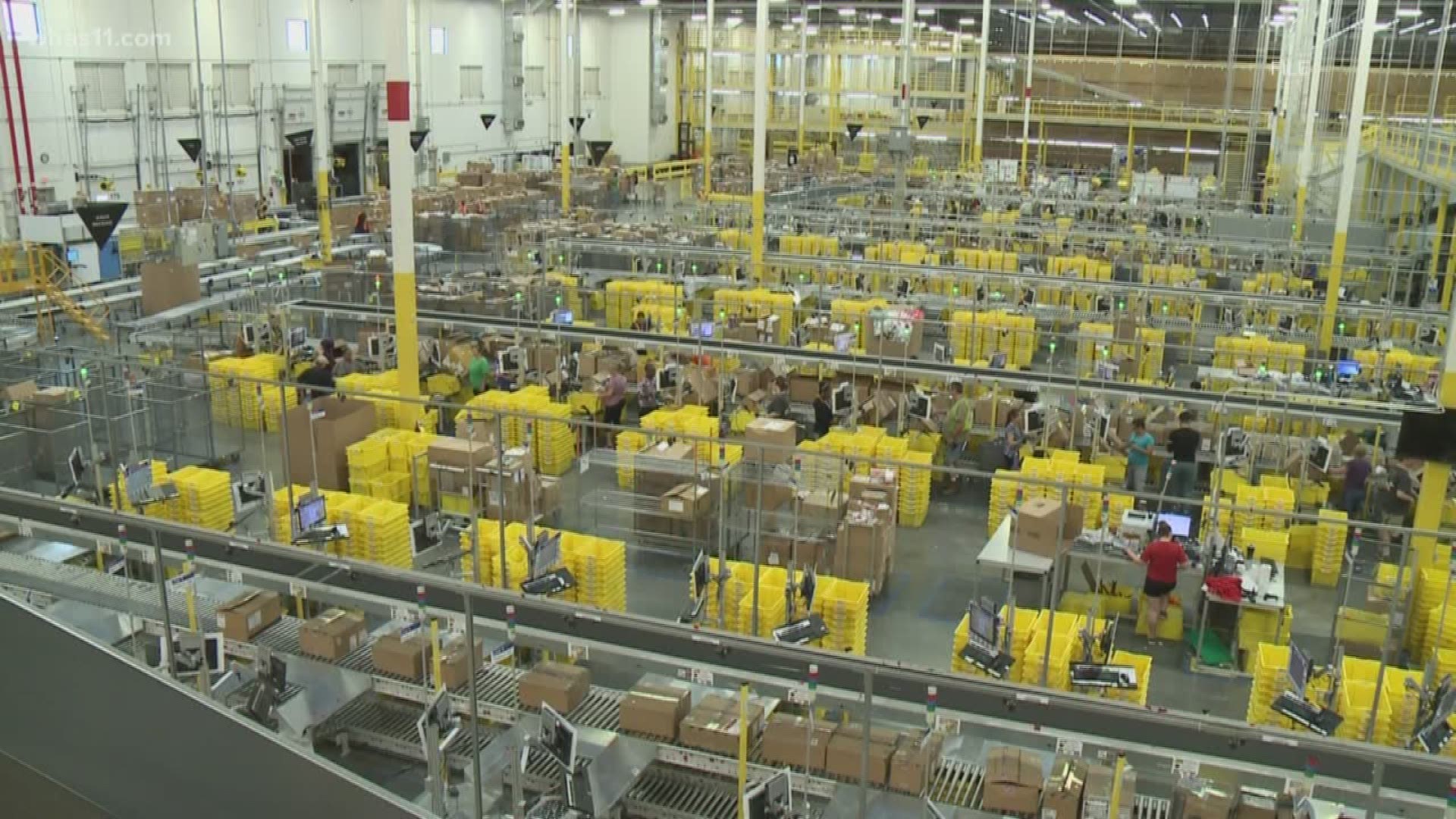 Amazon hiring 3,500 in Kentucky, Indiana in response to COVID-19