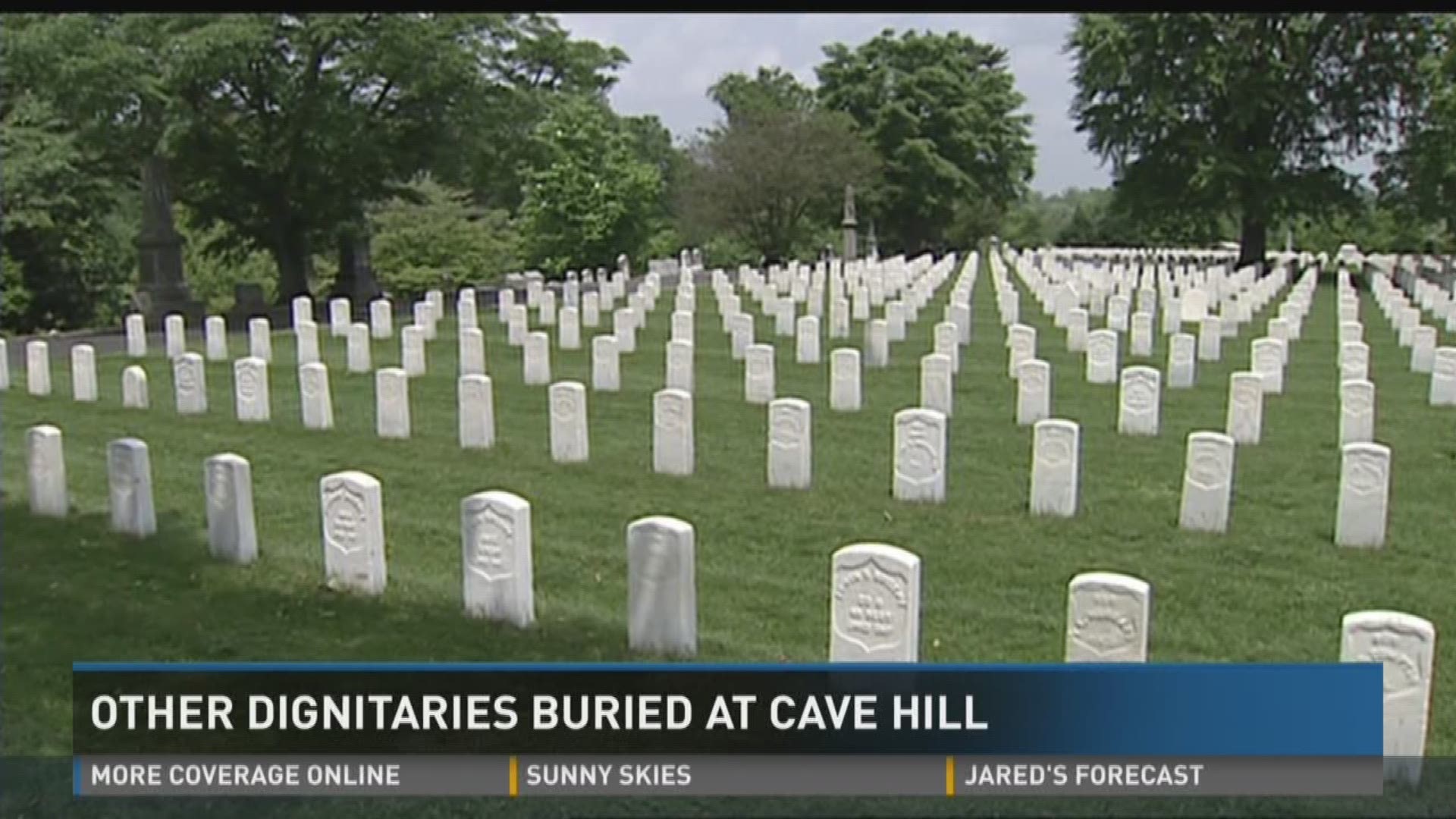 Ali will be buried with other dignitaries at Cave Hill Cemetery, image size:1920x1080