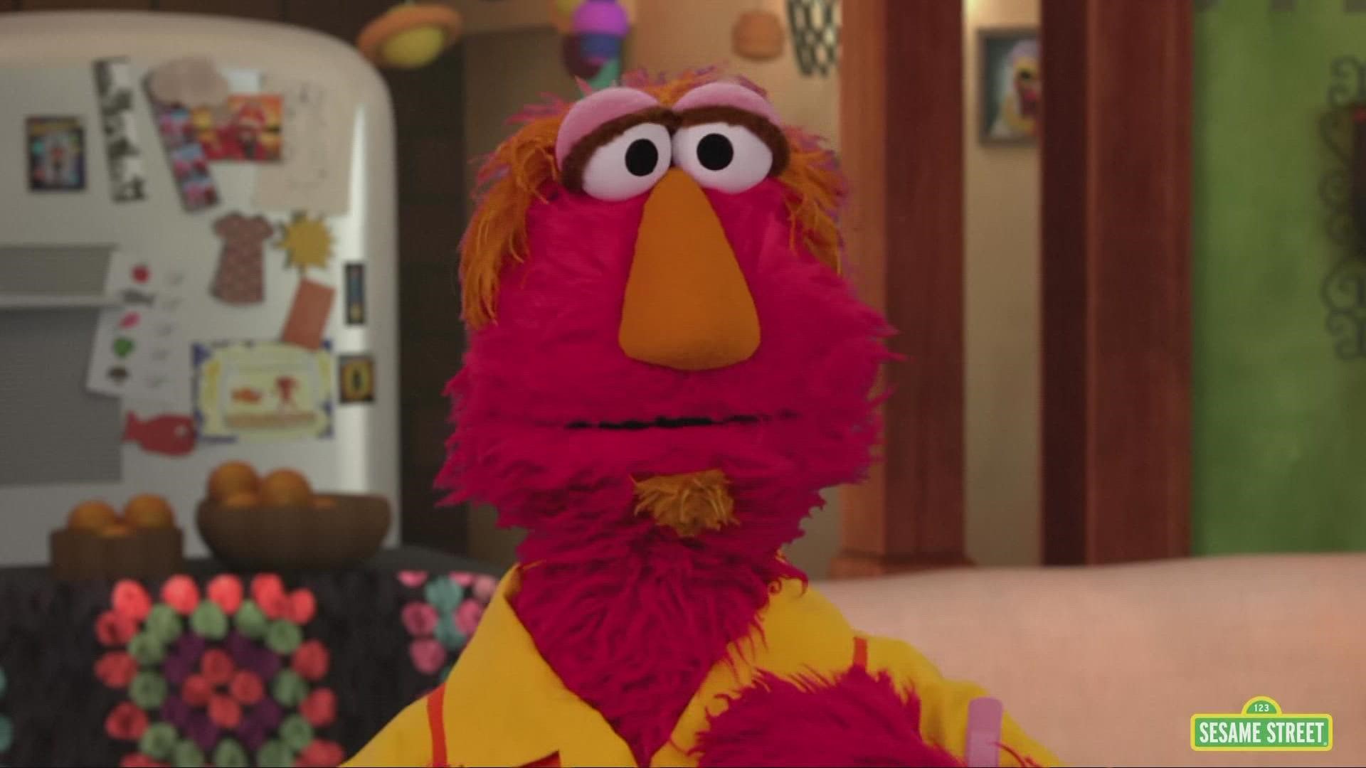 Elmo, the furry resident of Sesame Street, is now among the Americans under the age of five to receive the COVID-19 vaccine.