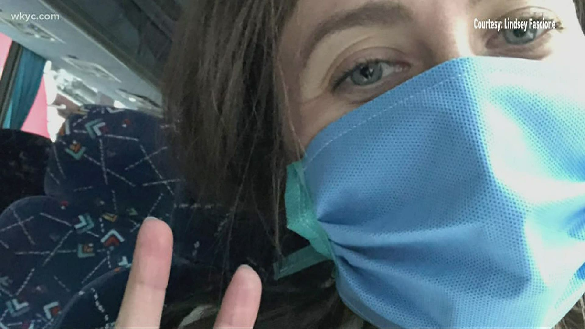 After volunteering to go help in New York City, a Cleveland Clinic nurse shares the story of why she volunteered and how it's going. Will Ujek reports.