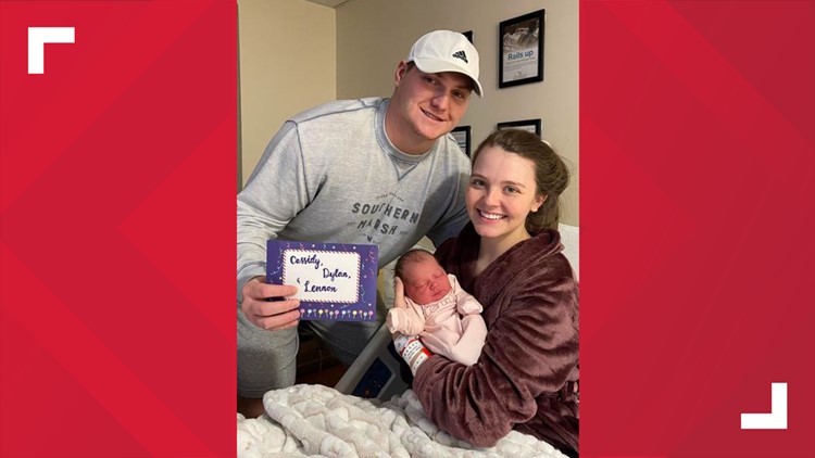This couple who shares a birthday welcomed their first baby – on their birthday