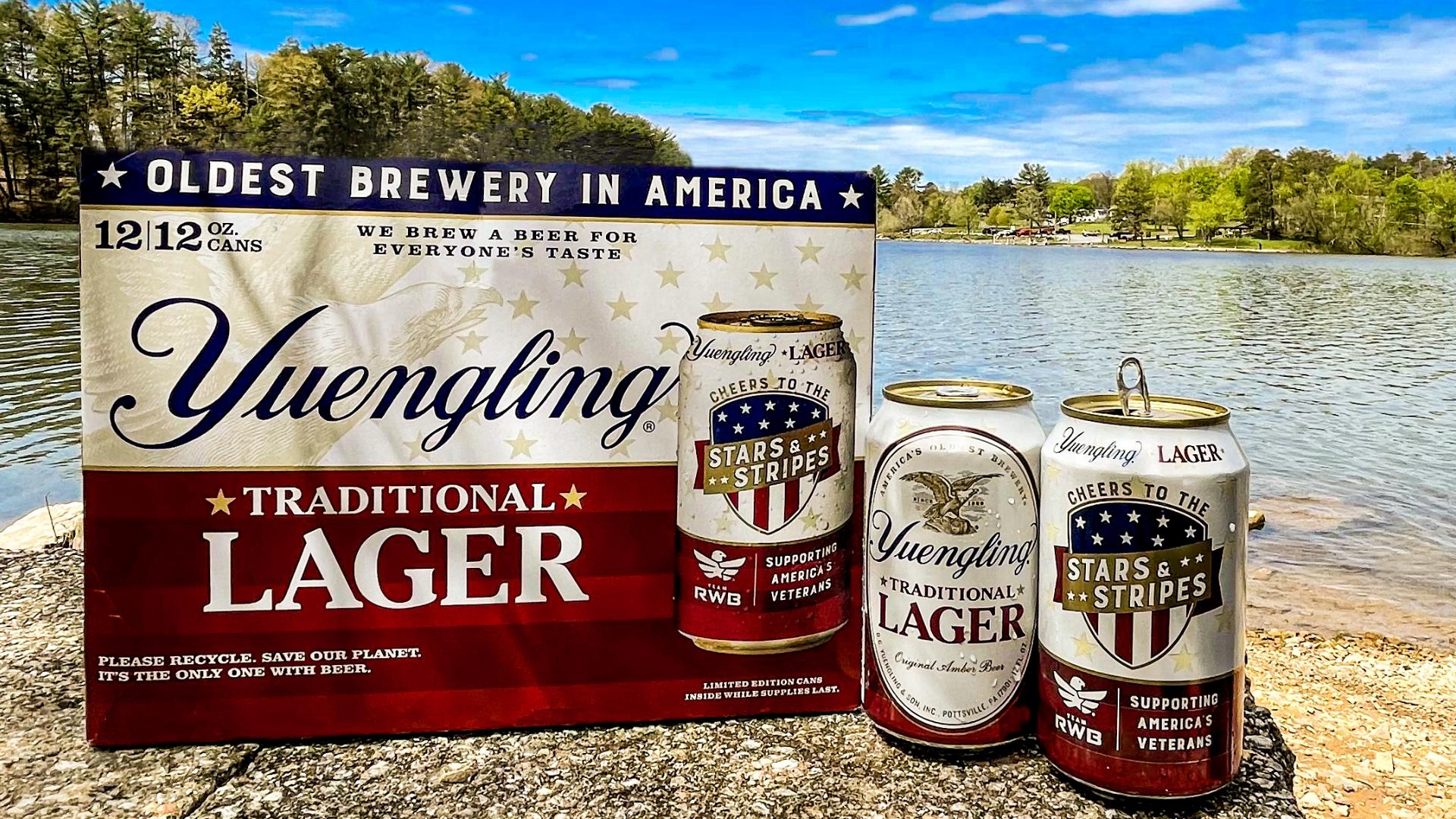 Yuengling Stars & Stripes cans return for summer