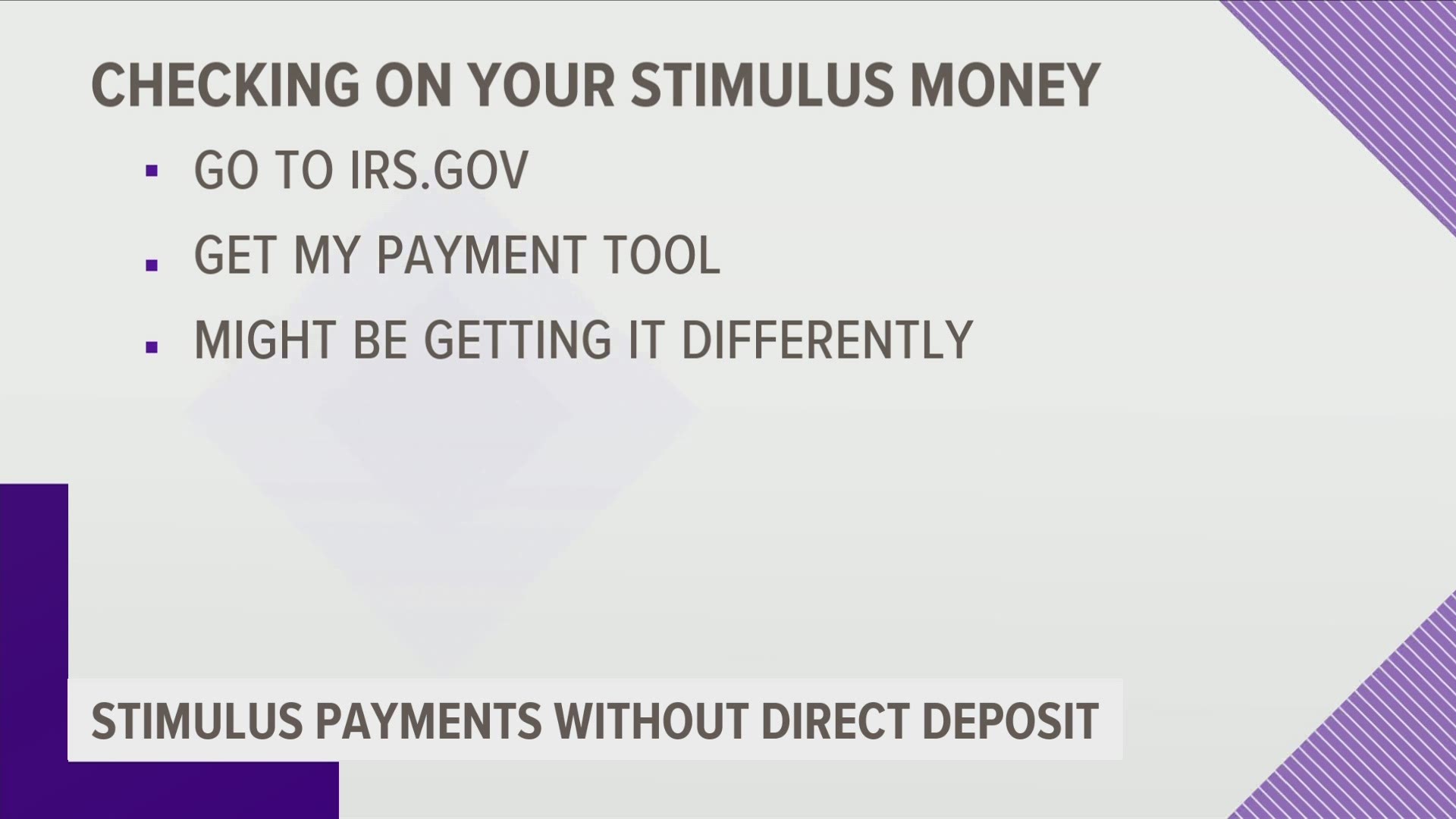 Local 5's newsroom was flooded with calls, texts and emails from folks wondering when they'll get their payment. There isn't a set date, but here's how to check it.