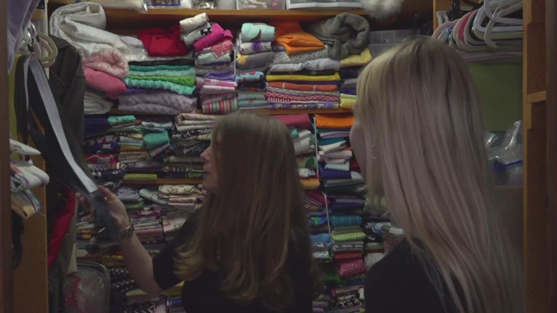 Woman creates “comfort bags” to help children entering foster care.