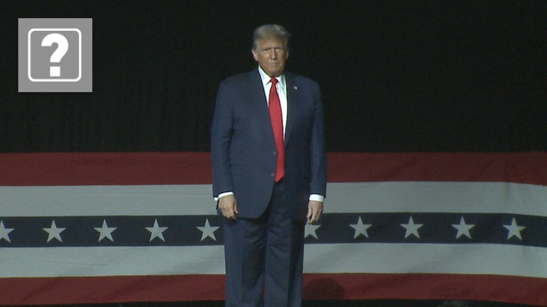 Former President Donald Trump took the stage in Harrisburg in front of an estimated 7,000 people, addressing the crowd and some of the legal challenges he’s facing.