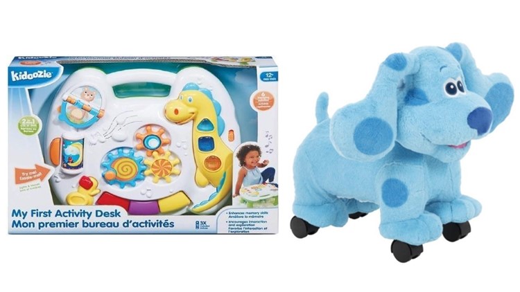 Activity desk and ride-on toy recalled
