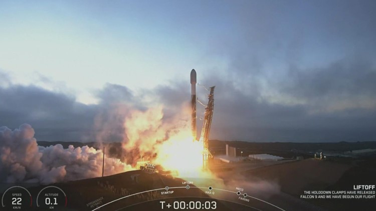 SpaceX launches first rocket of the year from Cape Canaveral
