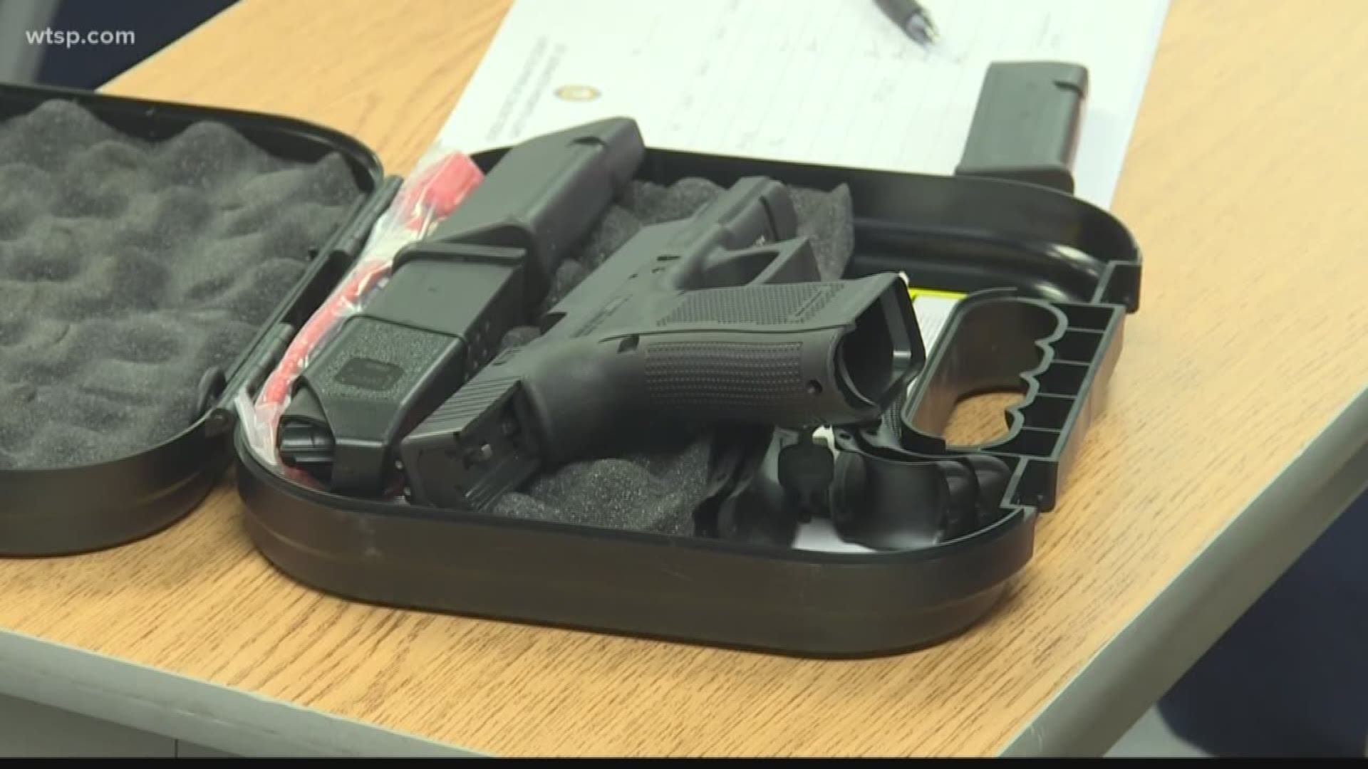The Guardian Program allows teachers, other school employees or security guards to have guns on campus in case of an emergency.