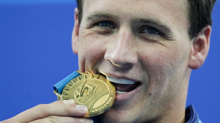 Ryan Lochte's 6 Olympic swimming medals up for auction