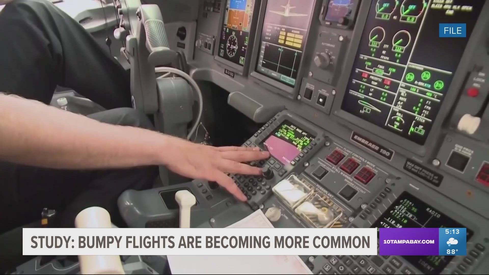 Researchers: Climate change could be to blame for bumpier flights ...