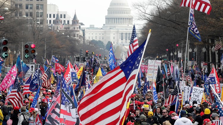 Here's everything you need to know about the 'March For Trump' rally