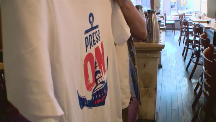 'Press On Annapolis' shirts a symbol of town tougher than tragedy