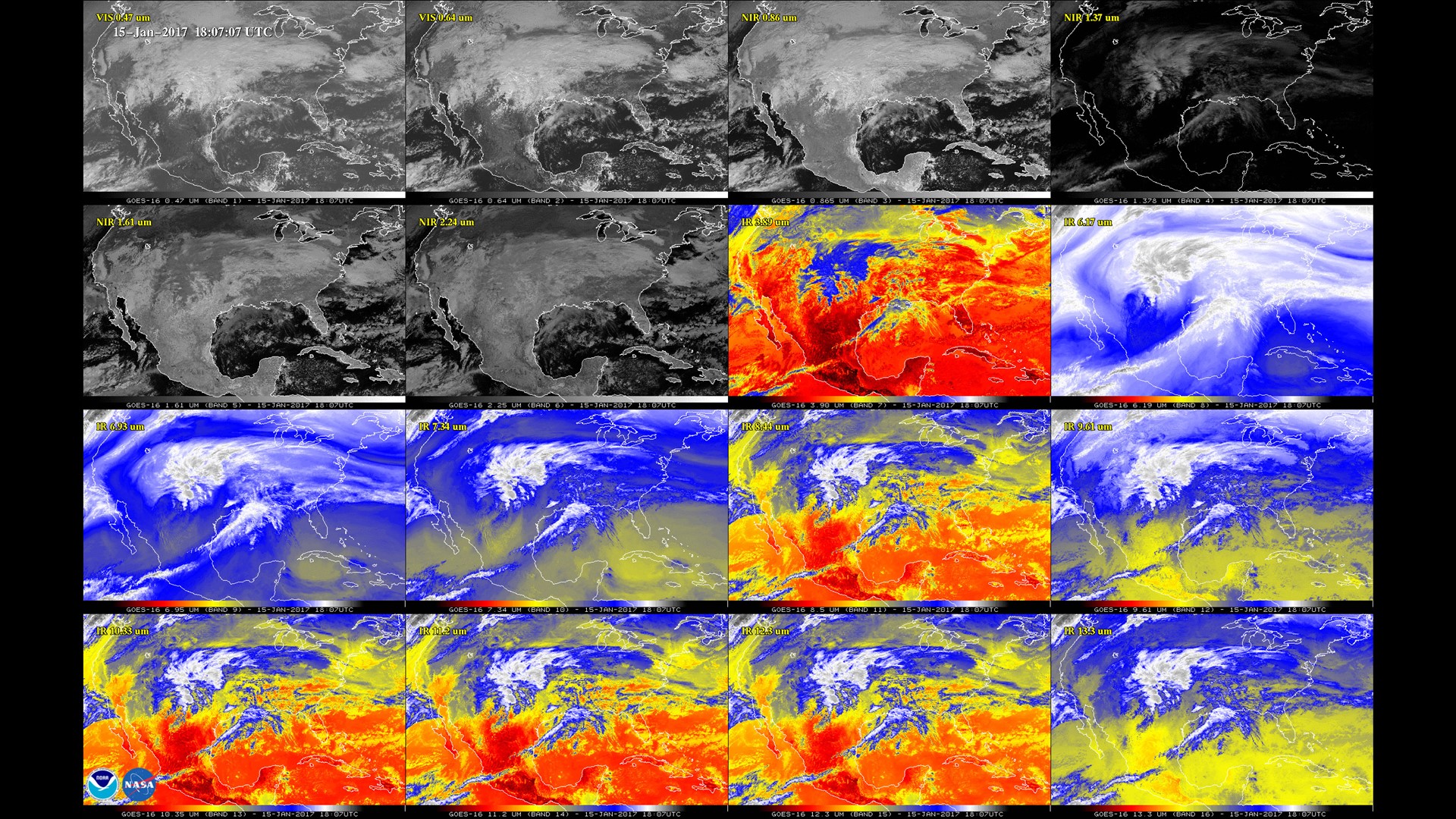 The USA's newest weather satellite sends first photos. Think 'hi-def ...