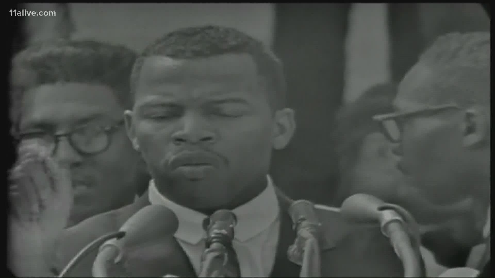 Rep. John Lewis, maker of ‘good trouble,’ had died. 11Alive's Jon Shirek remembers him in this tribute.