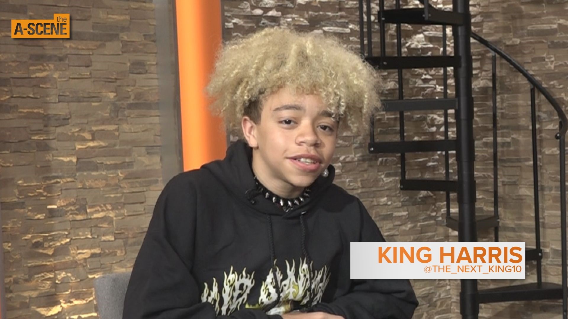 He's following in the foot steps of his famous parents!